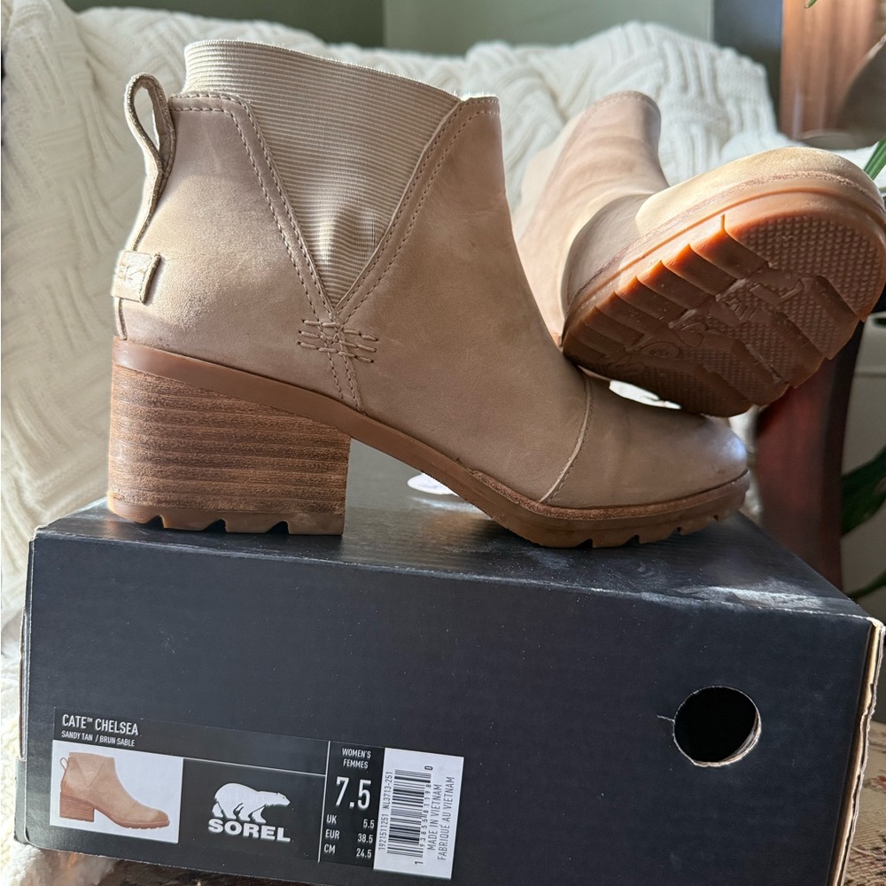 Sorel Cate Chelsea Ankle Boots - Brown